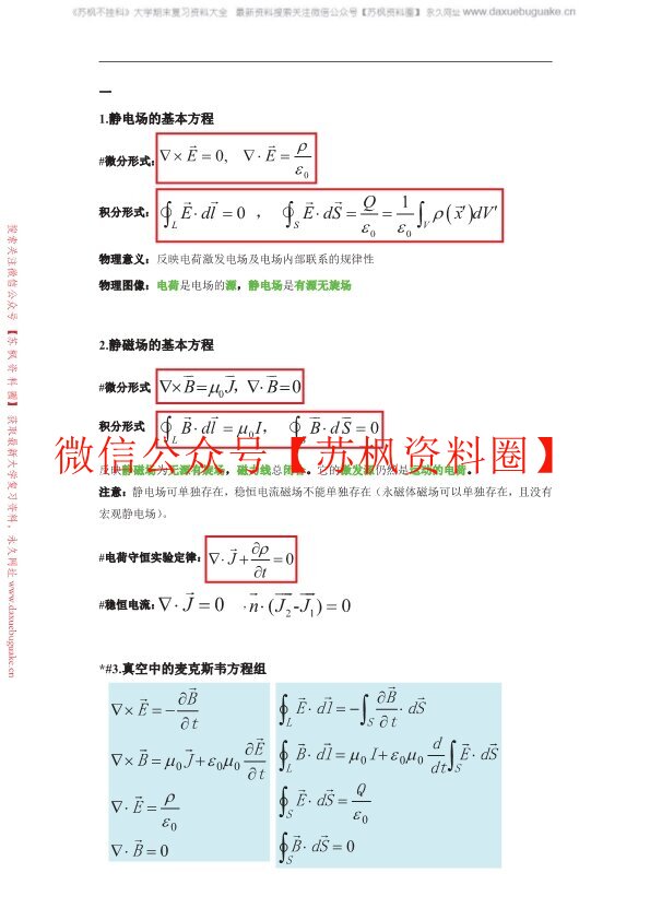 电动力学